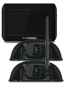 2 x Furrion Vision S Rear-Vision Cameras with 1 x 7" Display - Digital Wireless..
