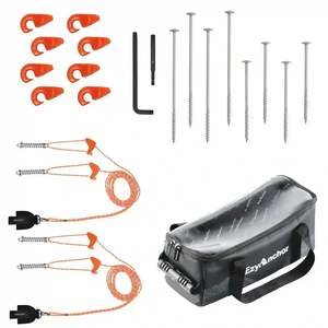 Ezy Anchor: Ezy Anchor Premium Caravan Starter Pack with Outback and Coastal Screws