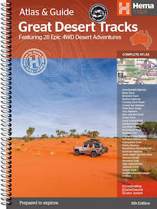 Hema: Hema Great Desert Tracks Atlas and Guide