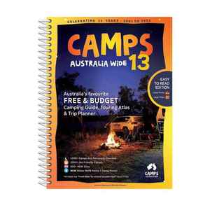 Hema Maps: Hema Camps 13 Easy to Read Campsite Photos and Larger Map (B4 Size)