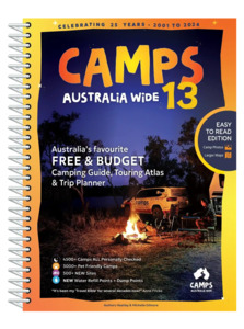 Hema Maps: Hema Camps 13 Standard Edition (A4 Size)