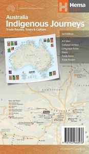 Hema Maps: Hema Australia Indigenous Journeys Map