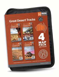 Hema Maps: Hema Hema Great Desert Tracks Map Pack