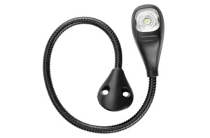 Narva: Led Map Light 400mm Flexible Arm and Fixed Mounting Bracket