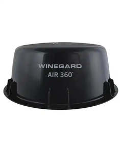 Winegard: WINEGARD AIR 360LP Compact Omnidirectional TV and FM Antenna Black