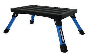 Navigator Gear RV Step Folding Blue Grey