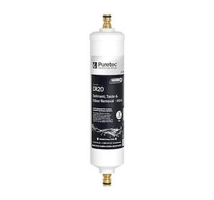 Caravan RV Water Filter inline with Brass Hose Connectors - Best Filter on Market