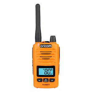 Uhf Cb Radio: Oricom 5 Watt IP67 Waterproof Handheld UHF CB Radio - Orange