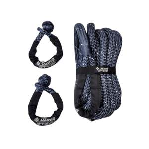 Recovery Gear: OZtrail 4 Piece Deluxe Kinetic Rope Recovery Kit