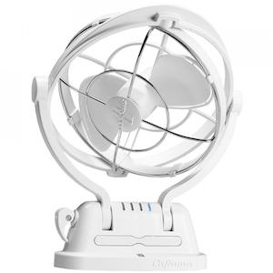 Sirocco Fan 2 - 12volt 3 Speed - White