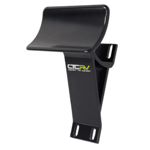 COAST RV Black Aluminium Cradle to suit Auto and Manual Roll Out Awnings