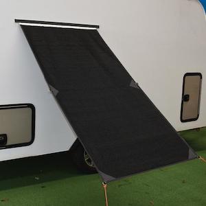 Coast Fridge Black Shade Screen with Black Sail Track