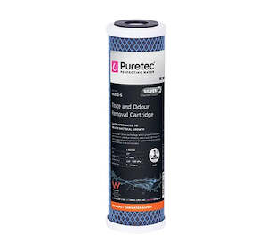 Puretec: Caravan RV Moulded Carbon Catridge 10inch 1UM Silver