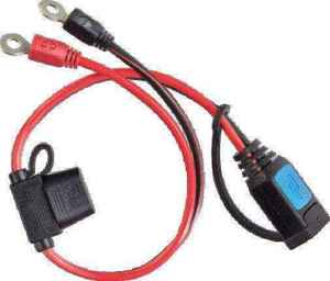 24v Chargers: Victron M8 Eyelet Connector for Blue Smart Ip65 Chargers.