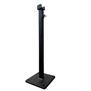 BBQARM Support Post Black powdercoat aluminium for Drawbar Mounted Kits