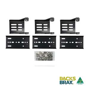 RacksBrax XD Adjustable Brackets - Short Triple