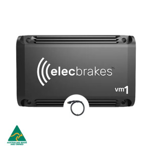 Elecbrakes VM1 Portable Electric Brake Controller for Vehicle - Hard Wired Version