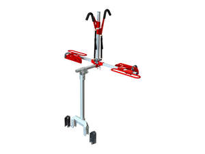 Gripsport Complete Tilting Caravan Rack for 2 Bikes with Tall Bolt On Mount Kit