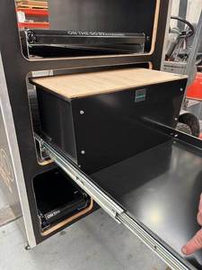 On The Go RV Kitchen Slide BBQ Combo Kit - OPAL 1000mm Long