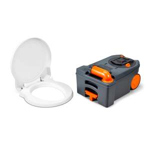 Thetford C250 C260 Toilet Fresh Up Set with Toilet Cassette - Plastic Bowl - No &hellip;