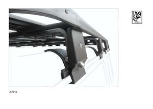 JL K9 Roof Racks Expedition Quality 1500w x 1600L - Autumn Sale