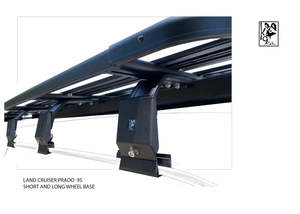 Eezi Awn: K9 Roof Racks Compatible with Prado 95 1250W X 2200L - Autumn Sale