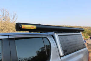 Eezi-Awn Series 2000 Alloy Case Awning Grey 2000mm - Autumn Sale