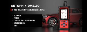 DM5100 Professional Multi-Brand full diagnostic scanner - suitable for Holden GM&hellip;