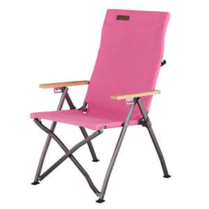 Everything Sale: OZtrail Cape Series Recliner Chair Malibu Pink