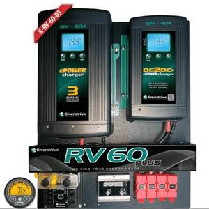 Enerdrive: Enerdrive RV60-03 Installation Kit for Caravan, 4WD Canopy & Camper Trailer