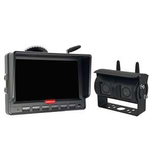 Safety Dave: SafetyDave 7" Dash Monitor and 120/45 Degree Dual Black HD Camera Kit