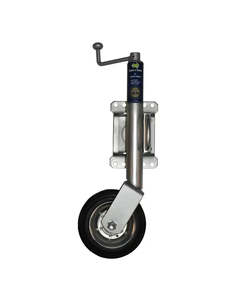 Discount Collection: Coast 8" Jockey Wheel (750lbs) + Swivel Clamp. BD-03G1