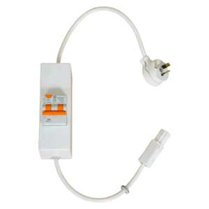 C Style to 3 Pin RCD CMS 230Vac Plug N Play