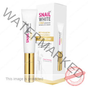SNAIL WHITE Gold Advanced Retinol Eye Cream 15ml Eve's Shoppe