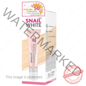 SNAIL WHITE GLASS GLOW SPF50 Daily Defense cream 30ml Eve's Shoppe
