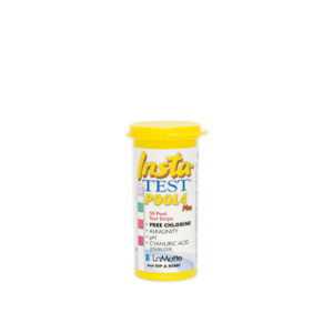 Pool Spa: Insta-Test® Pool 4 Plus Test Strips, 50/bottle