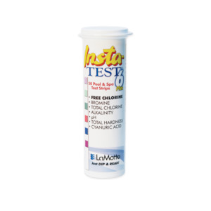 Pool Spa: Insta-Test® 6 Plus Test Strips, 50/bottle