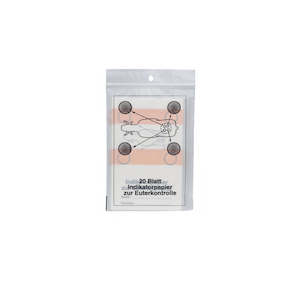 Agriculture Horticulture: Udder test paper, sheets 90 x 140 mm (20)