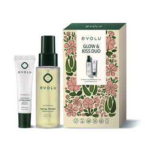 Glow & Kiss Duo -
Lip Treatment and Toner Duo