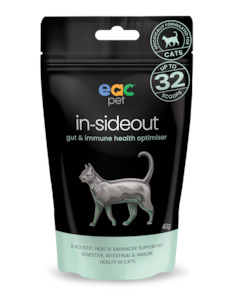 in-sideout Cat Formula - Pre & Probiotic Natural Supplement For Cats
