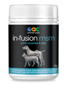 horse supplement: in-fusion msm - Ultra Pure Methylsulfonylmethane Joint Supplement For Horses, Dogs & Cats