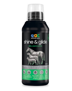 shine & glide - Pure Natural Cold-Pressed Hemp Oil for Horses, Dogs and Cats
