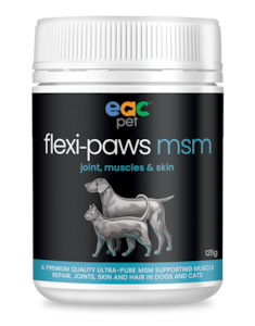 flexi-paws msm - Ultra Pure Methylsulfonylmethane Joint Supplement For Dogs & Cats