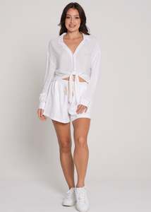 Linen Collection - Bad Romance Shorts