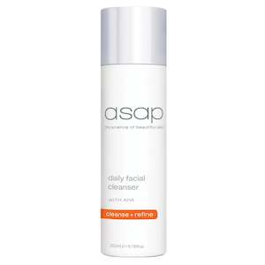 Cleansing And Exfoliating: asap Daily Facial Cleanser
