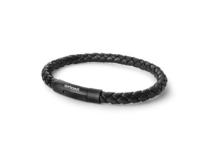 Bracelets Bangles: Black Latitude Bracelet  - Matte Black