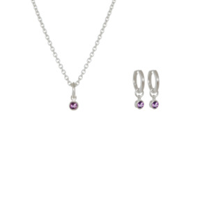 Best Sellers: February Birthstone Jewellery Set