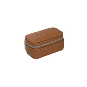 Tan Micro Jewellery Box