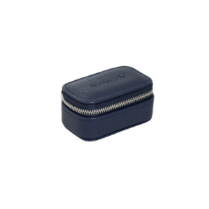 Navy Micro Jewellery Box