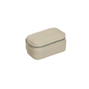 Jewellery Boxes: Taupe Micro Jewellery Box